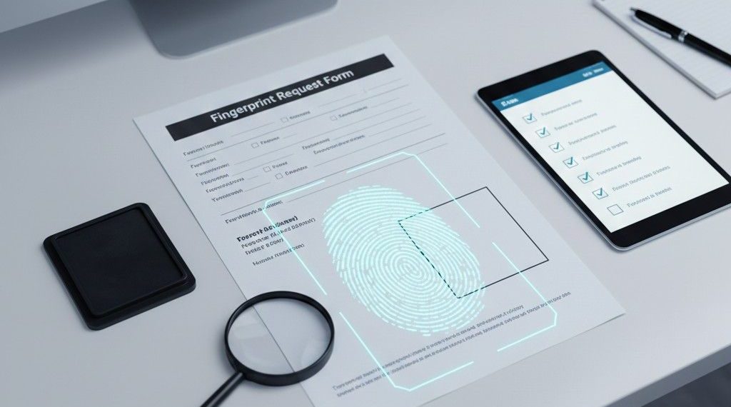 documents needed for fingerprinting