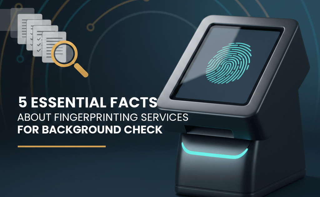 fingerprinting services background check