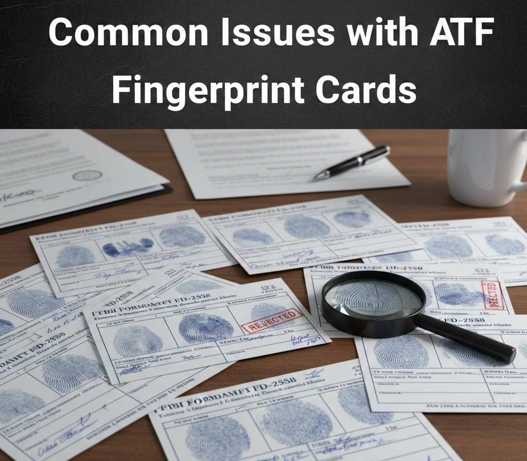 ATF fingerprint cards