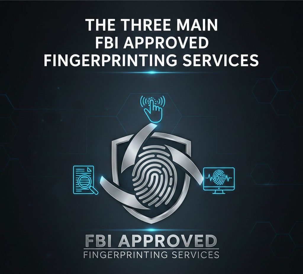 FBI approved fingerprinting services