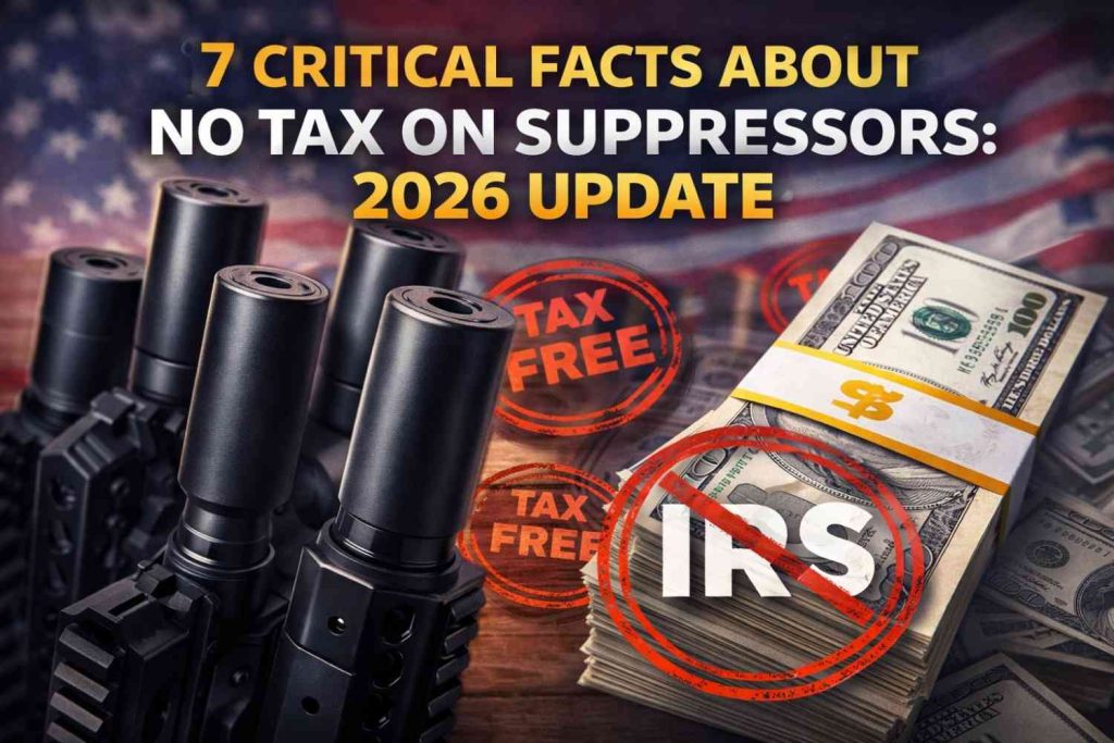 no tax on suppressors