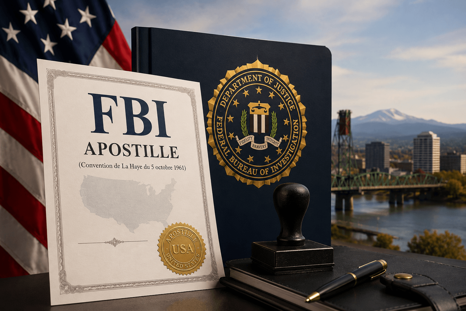 FBI apostille service Vancouver WA