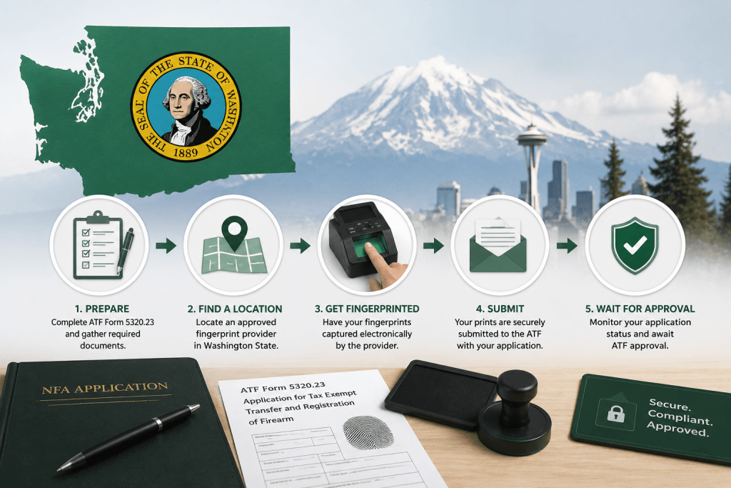 NFA fingerprinting Washington State