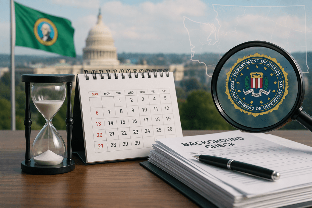 FBI background check Washington